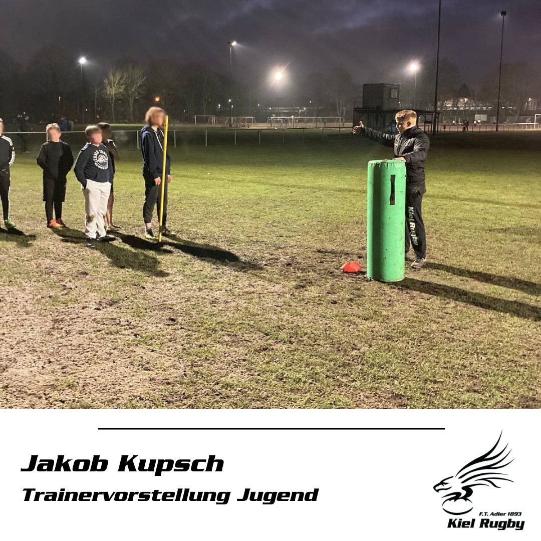 Trainervorstellung Jugend Jakob Kupsch Kielrugby